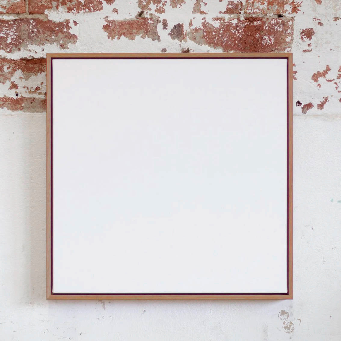 Canvas With Blackwood Float Frame