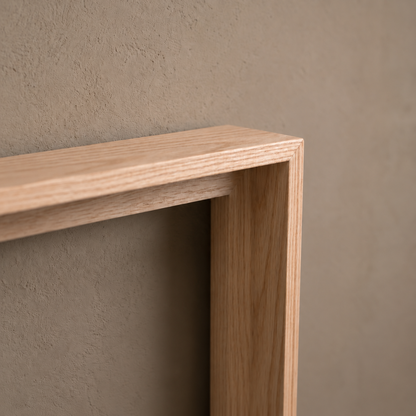 American Ash Float Frame