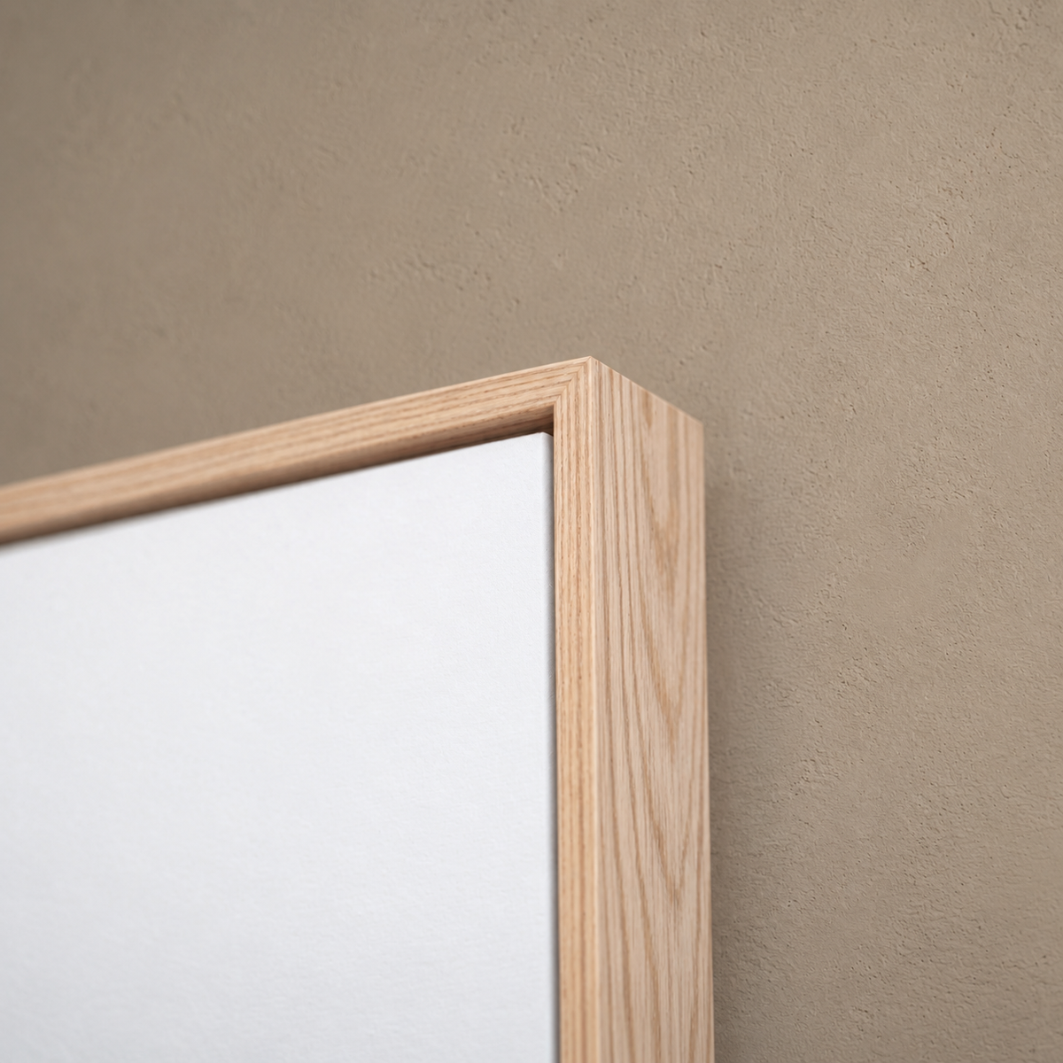 Canvas With American Ash Float Frame
