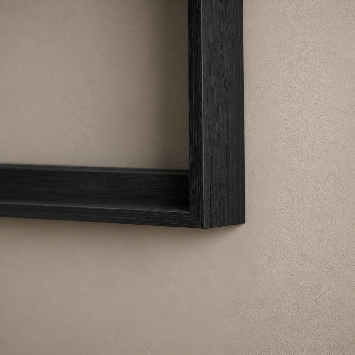 Black Float Frame