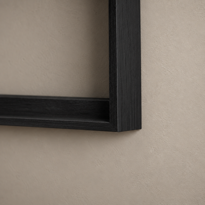 Black Float Frame