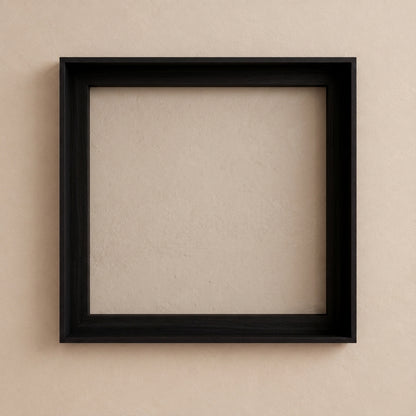 Black Float Frame