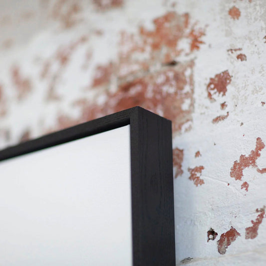 Canvas With Black Float Frame