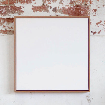 Canvas With Blackwood Float Frame