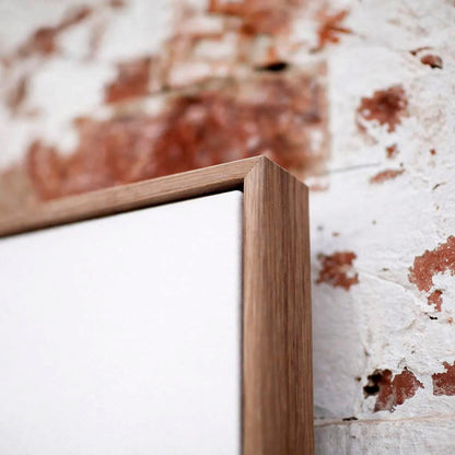 Canvas With Blackwood Float Frame