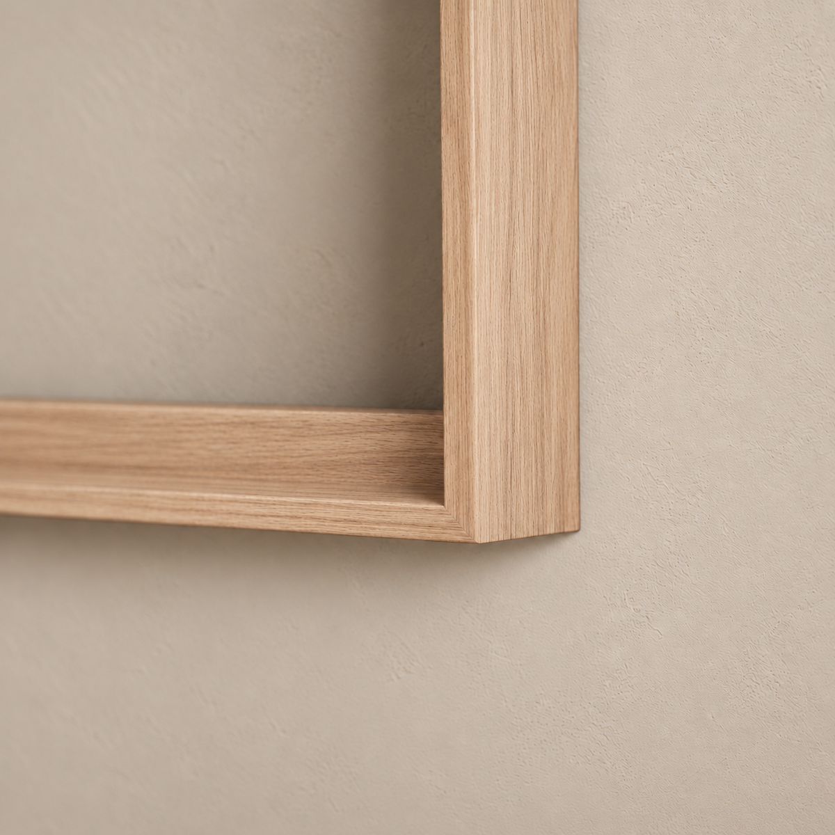 Oak Float Frame