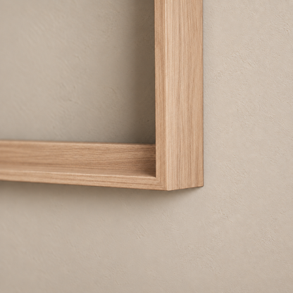 Oak Float Frame
