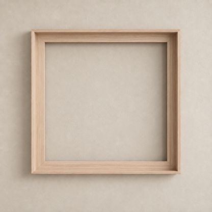 Oak Float Frame